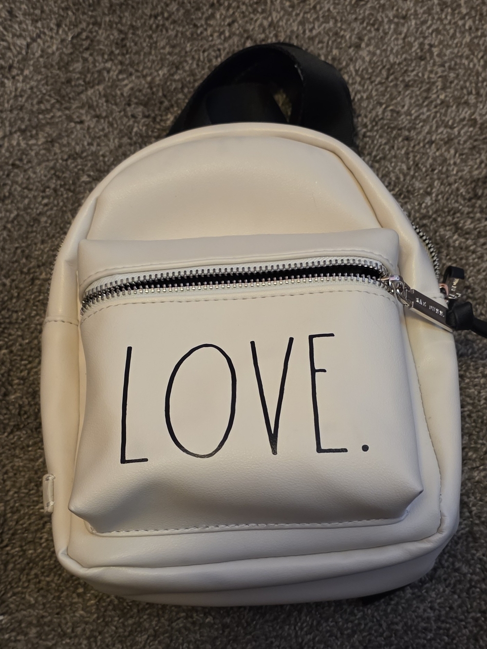 LOVE RAE DUNN White Mini Backpack for Women
